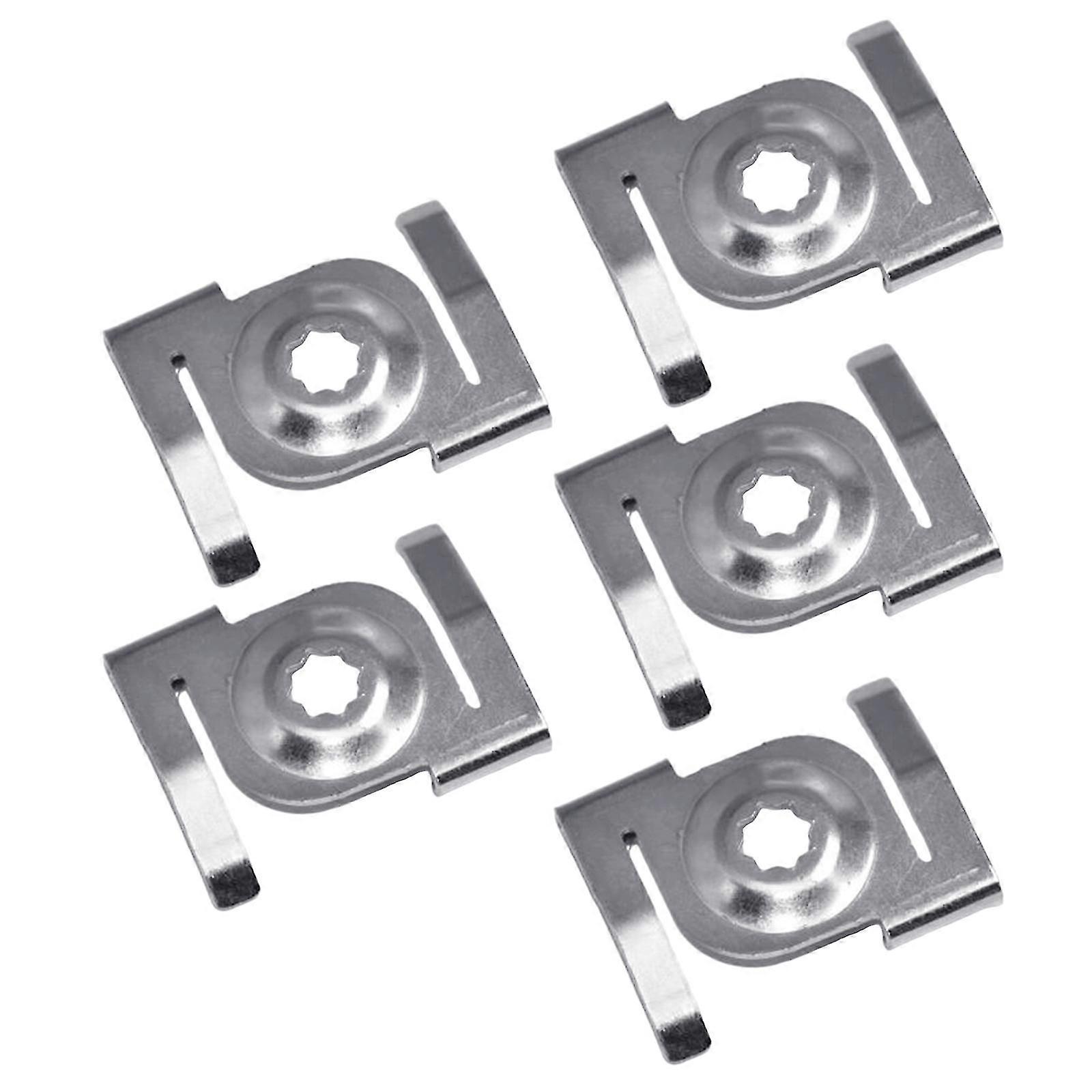 5Pcs Stainless Steel T-Bar Ceiling Clips for Modular Light Fixture Mounting