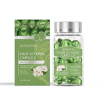 Cápsula de tratamento de óleo essencial de cabelo Tratamento de alisamento de cabelo para cabelo seco e irritável Óleo essencial
