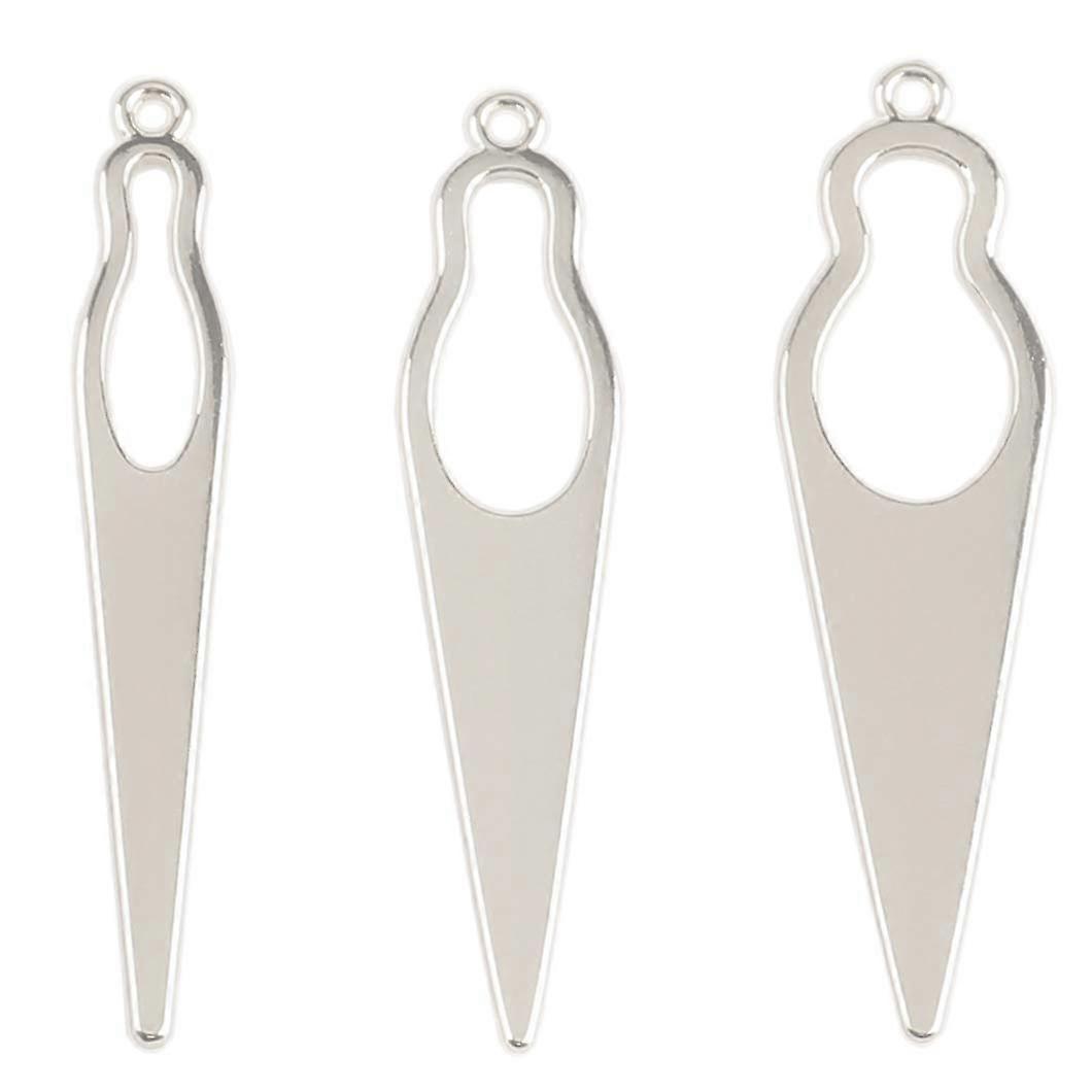 Dreadlocks Interlocking Tool Set with Smooth RustResistant Finish, 3 Needle Sizes Silver Kit for Loc Maintenance