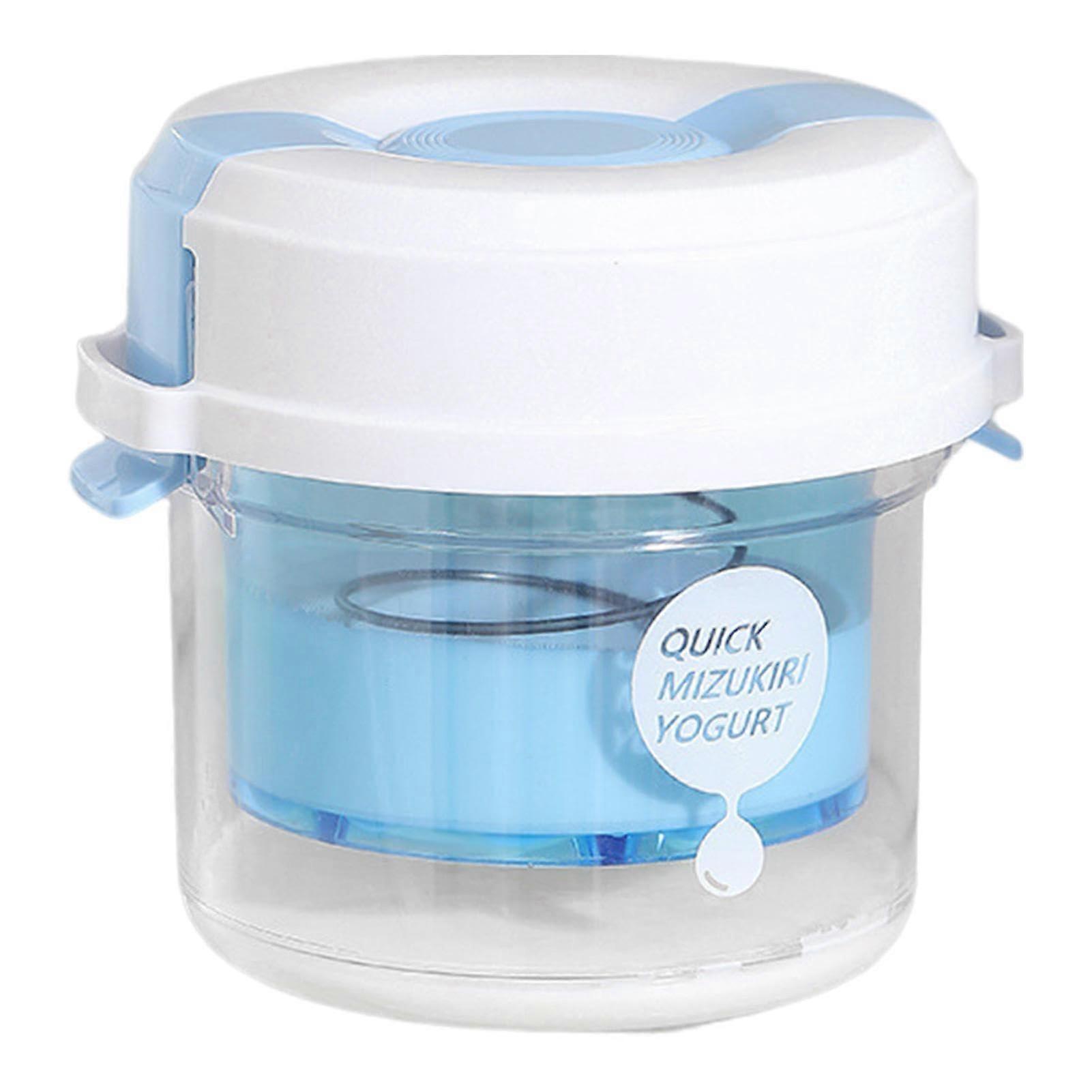 Yogurt Strainer and Whey Separator with Lid, 225 Mesh Ultra Fine Filter, ThreeSpeed Pressing