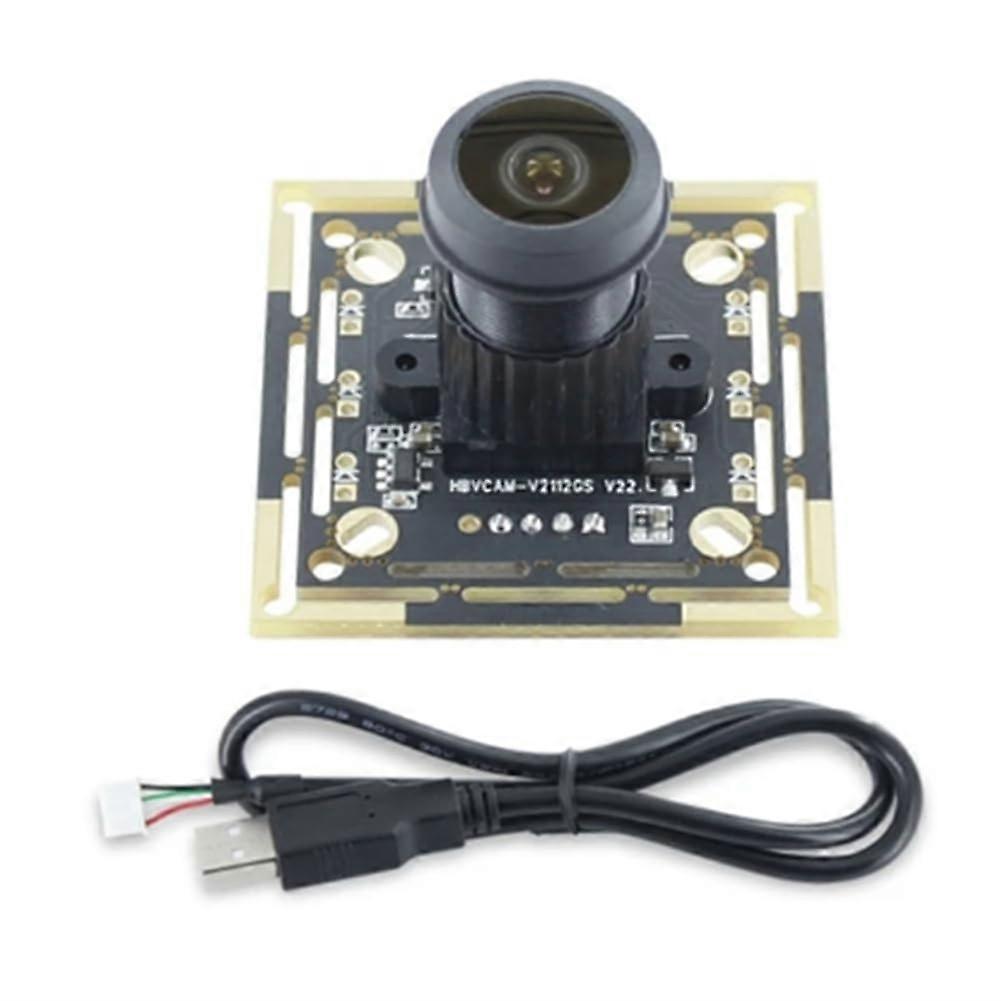 USB Camera Module 1MP 720P OV9732 Manual Focus 180° Adjustable for Face Recognition Projects