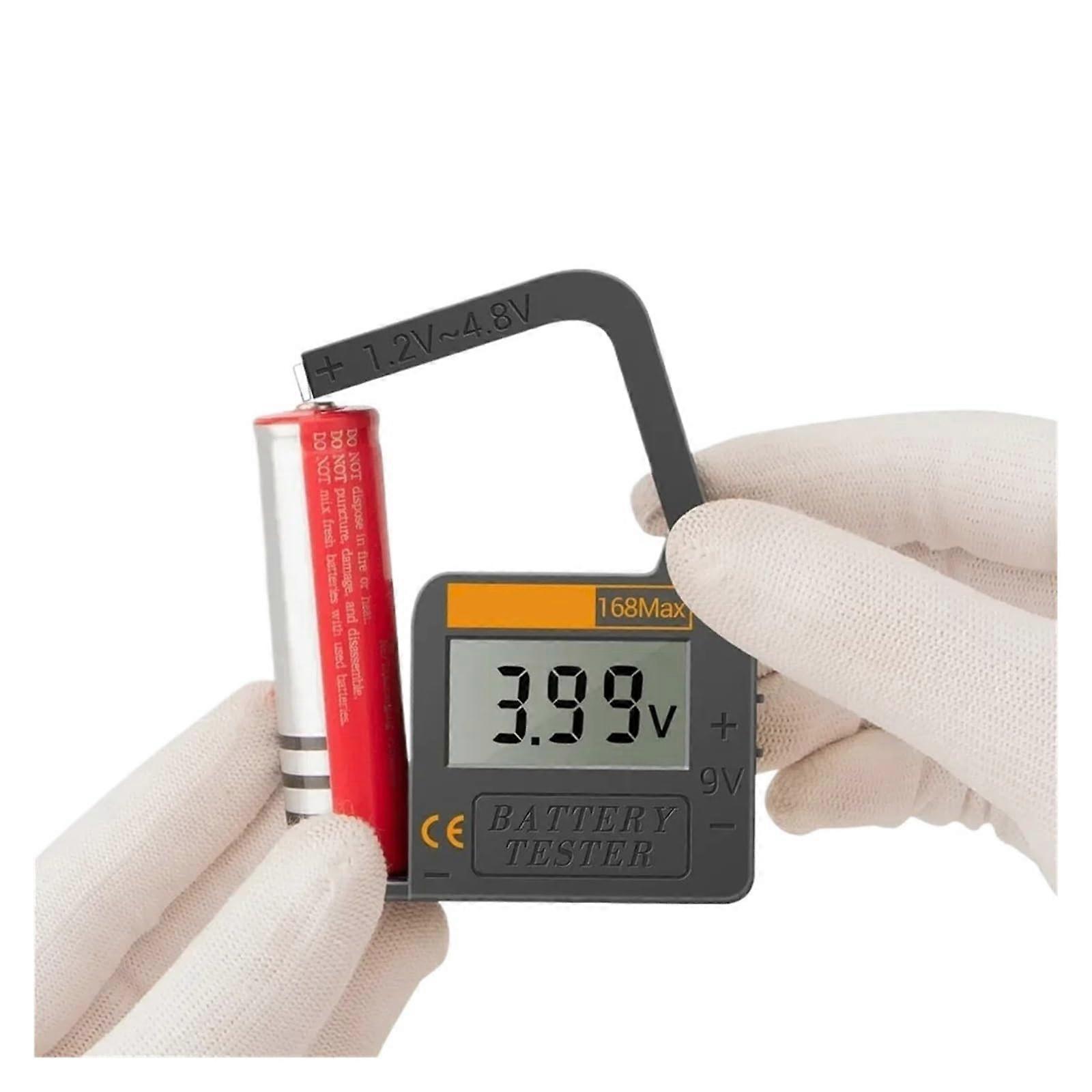 Digital Battery Tester  Precision Capacity Analyzer for AAA AA 9V and Button Cell