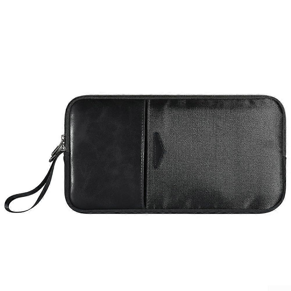 Waterproof PU Leather Keyboard Carrying Case with Soft Protective Padding for Easy Storage