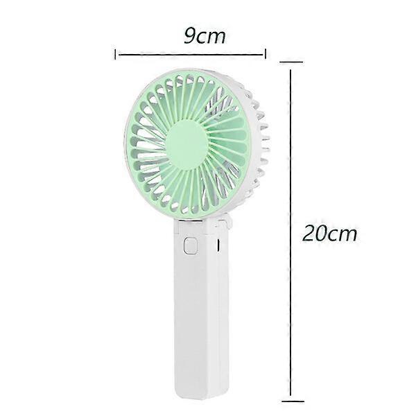 Folding Fan Three Speeds Foldable USB Rechargeable Desktop Portable Small Fan