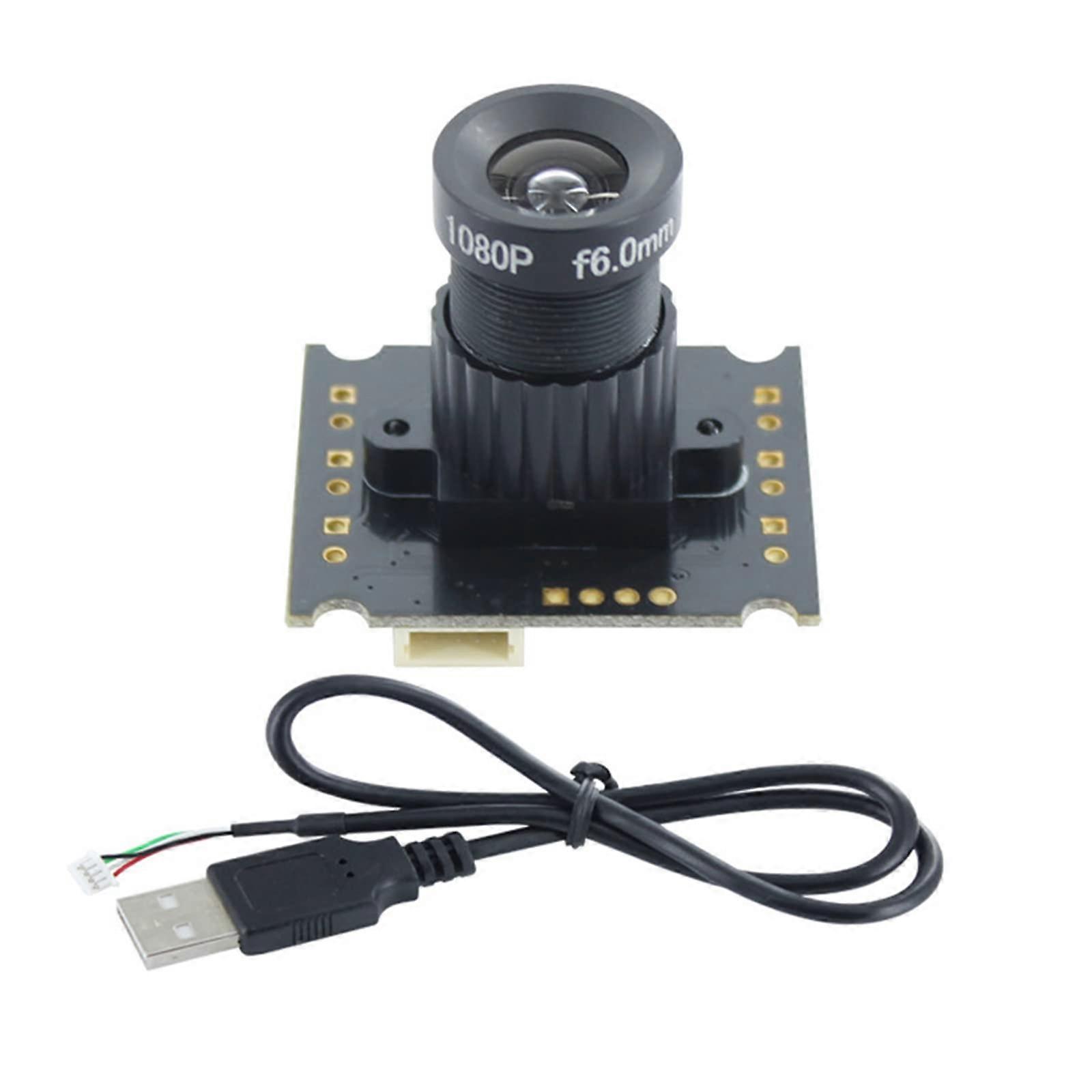 USB Camera Module 1MP OV9726 HD Webcam Board, 6mm Lens, PlugandPlay UVC, Face Recognition Ready