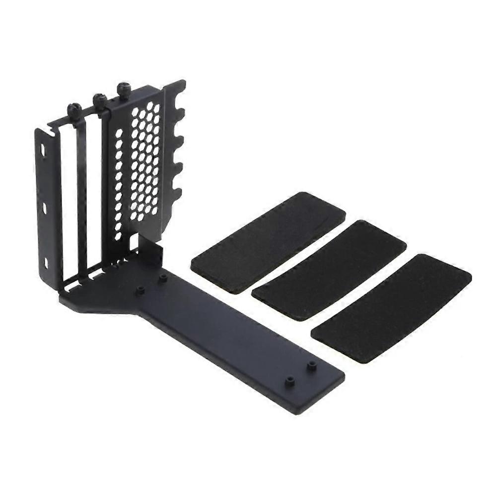 GPU Holder Riser ATX Matx Case Graphics Card Steering Bracket Black