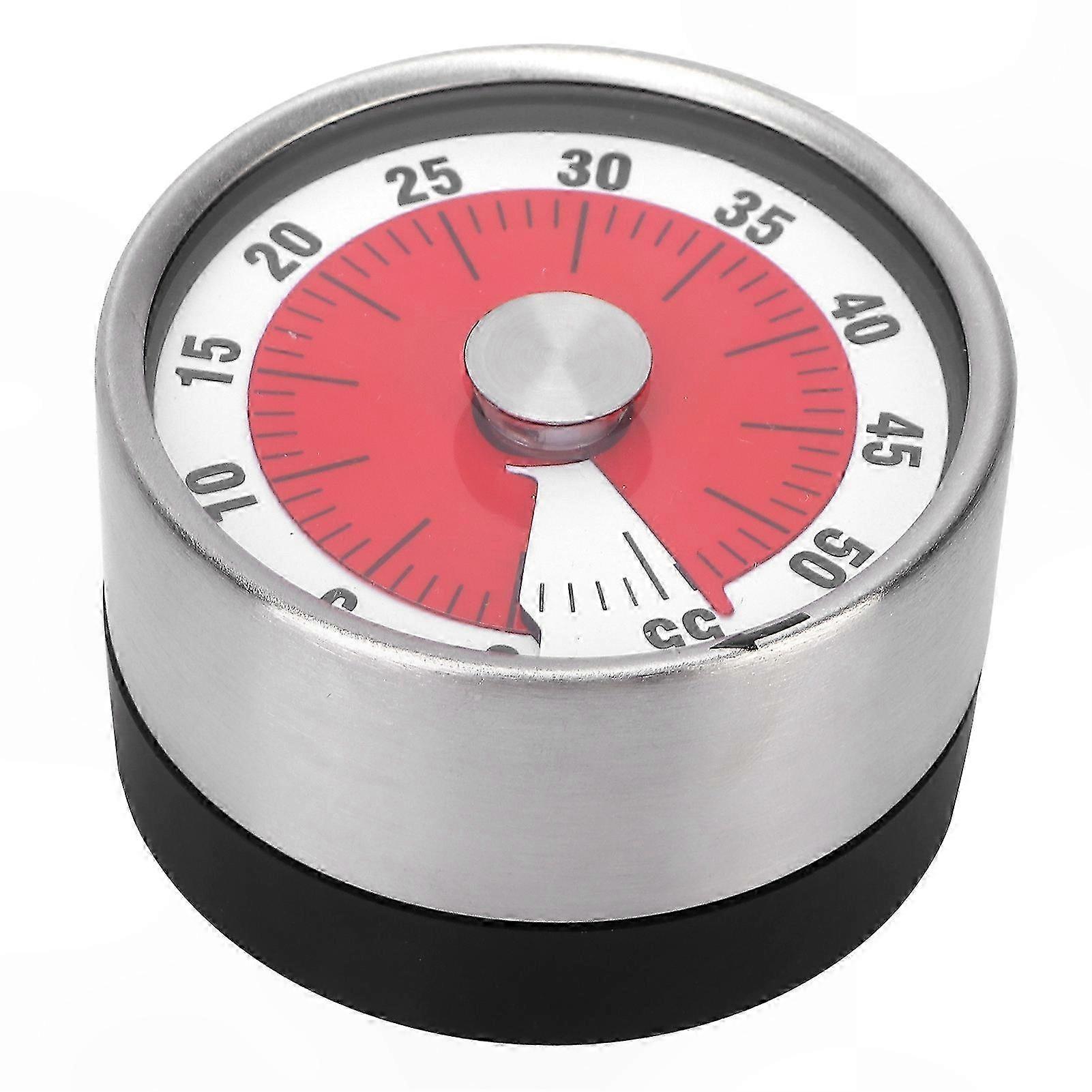 Round Mechanical Timer for Kitchen, Study, Sleep, and Time Management Reminder Clock