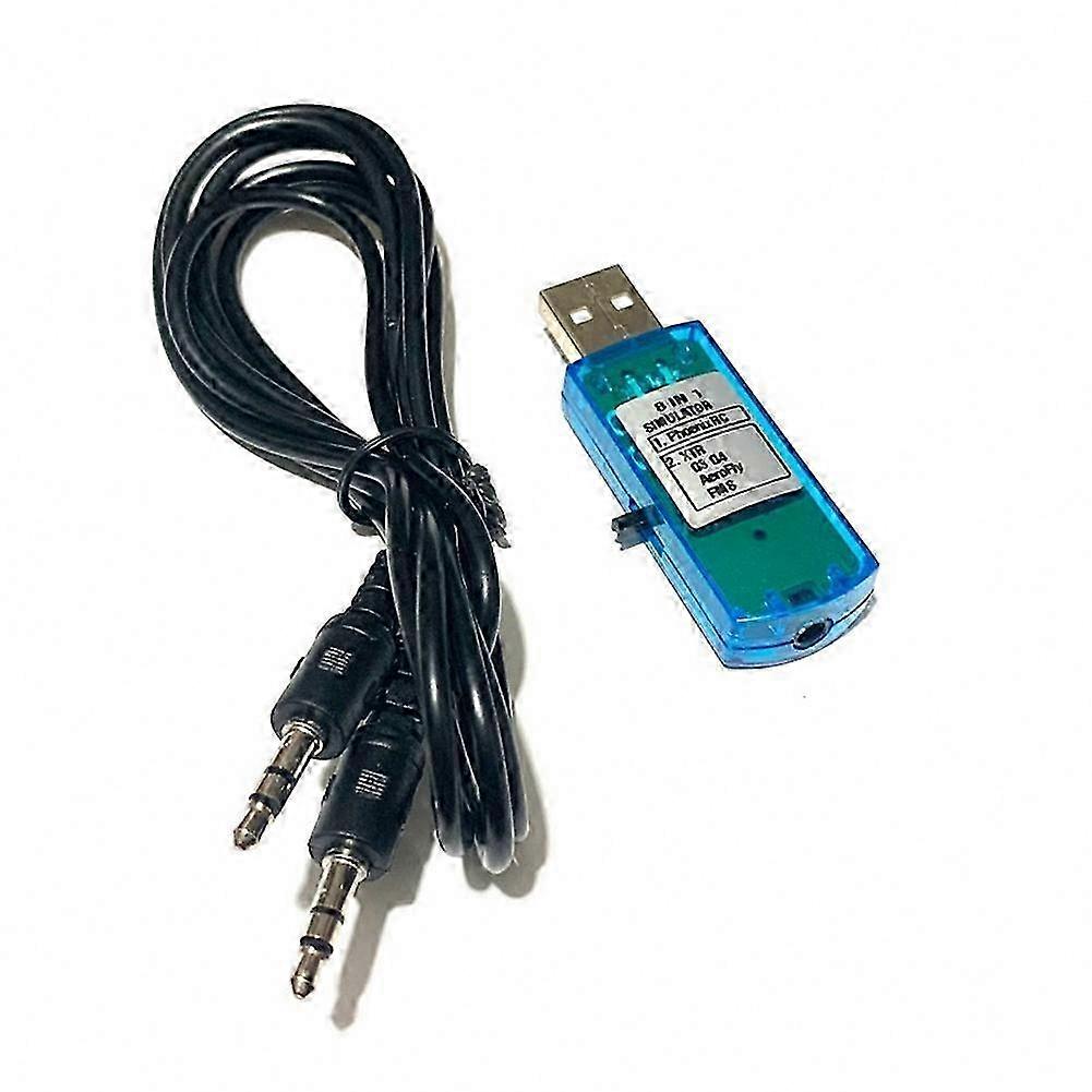 Multi-Function USB Flight Controller for FPV Airplane and Helicopter Simulators
