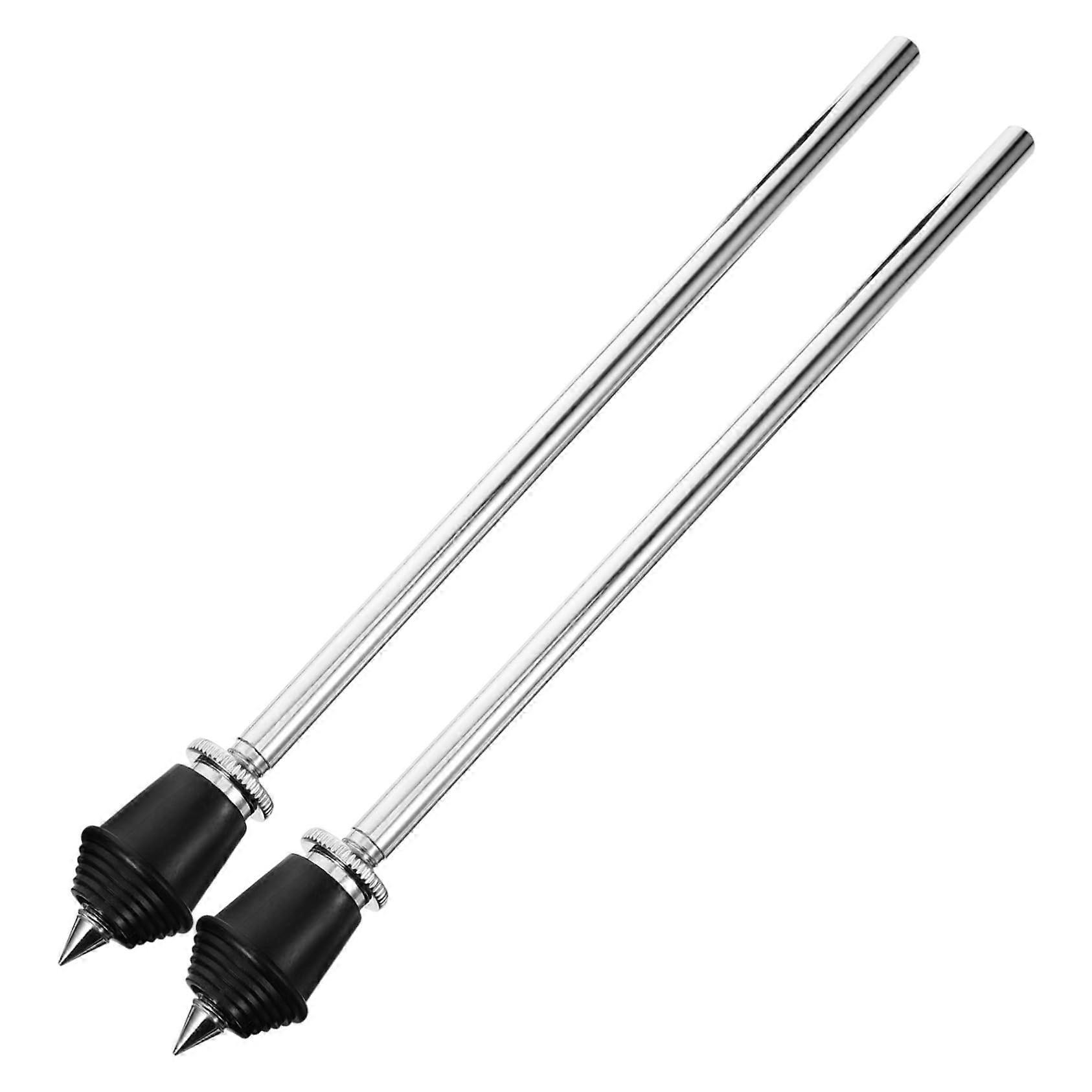 2Pcs Metal Tom Drum Mount Bracket Set, HeavyDuty Drum Holder for Stable Percussion Setup