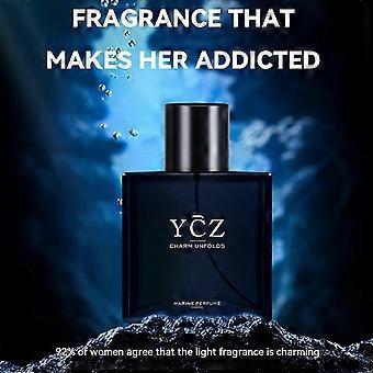 Luxus-Eau de Parfum für Herren, Midnight Marine, langanhaltender Duftspray