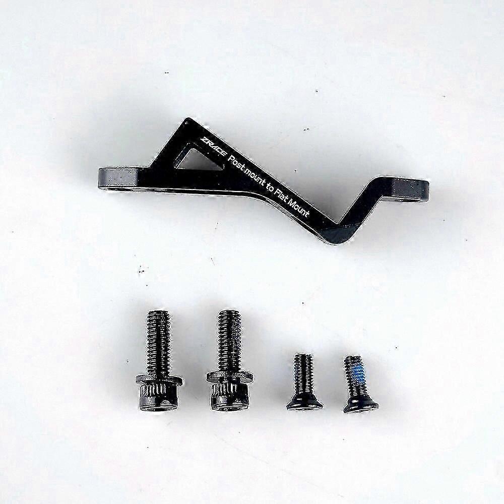 Flat-Mount Brake Adapter for Post-Mount Systems, 20mm 140-160mm Compatibility