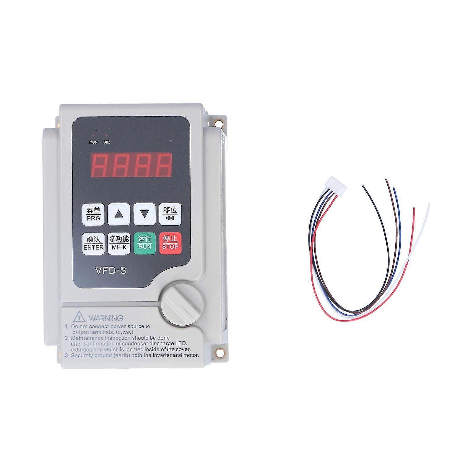 1.5kw Single Phase Input 3-Phase Output Variable Frequency Drive VFD Converter