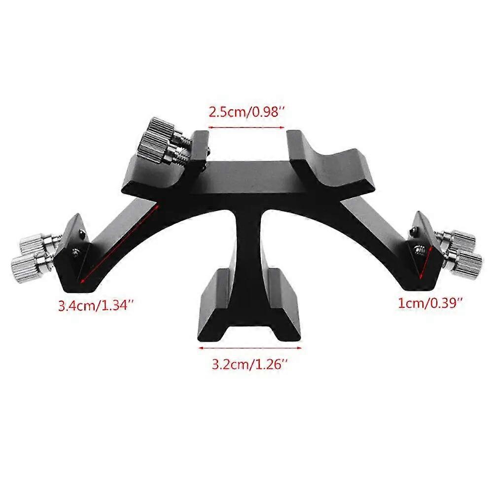Tri-finderscope Mount Bracket Guide Scope Base Compatible For Astronomical Telescope