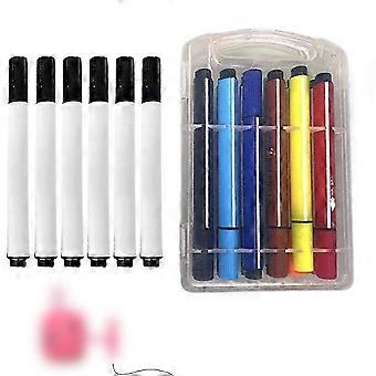 6PCS Drawing Robot Pen,Smart Drawing Robot Replacement Markers Set,12 Colors Robots Refill 6 Drawi and Refill Pens
