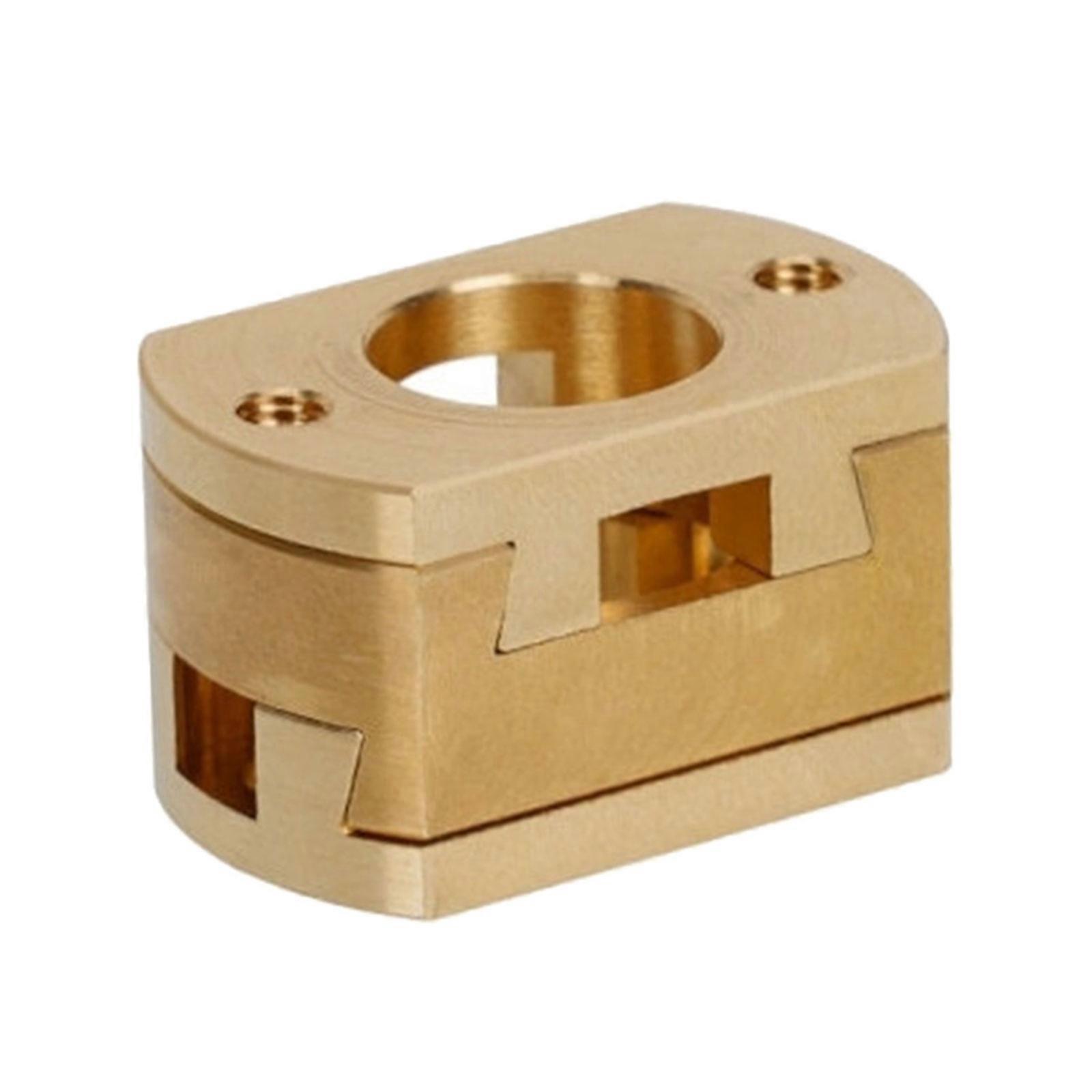 Precise Bronze T8 Leads Screw Oldham Coupling Coupler Improves 3D Printer Stability And Long Use Multicolor