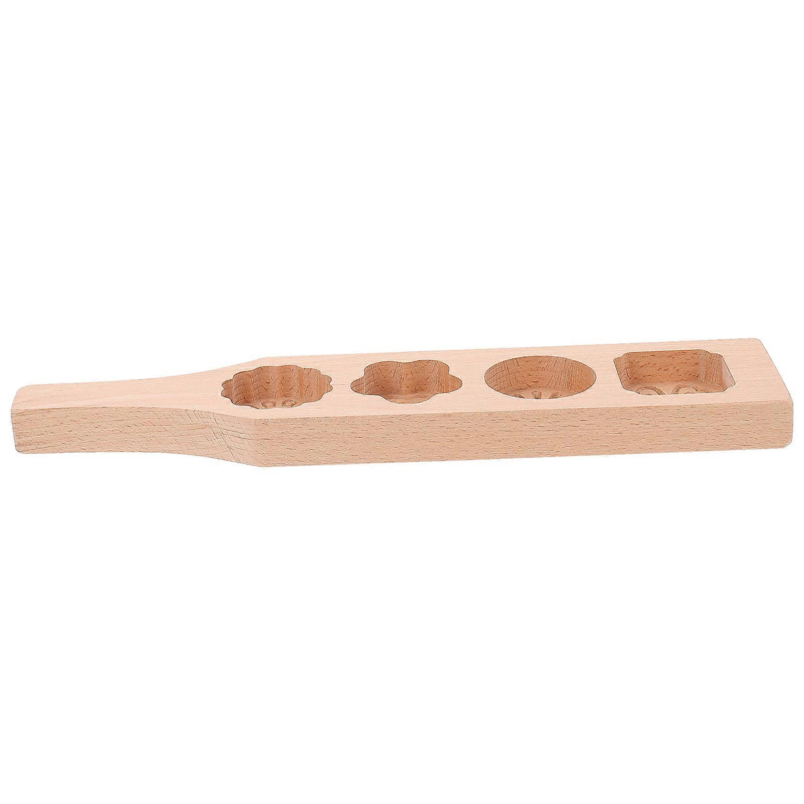 Multi-Function Cookie Mold Household Chocolate Mold for Kitchen Use Wood