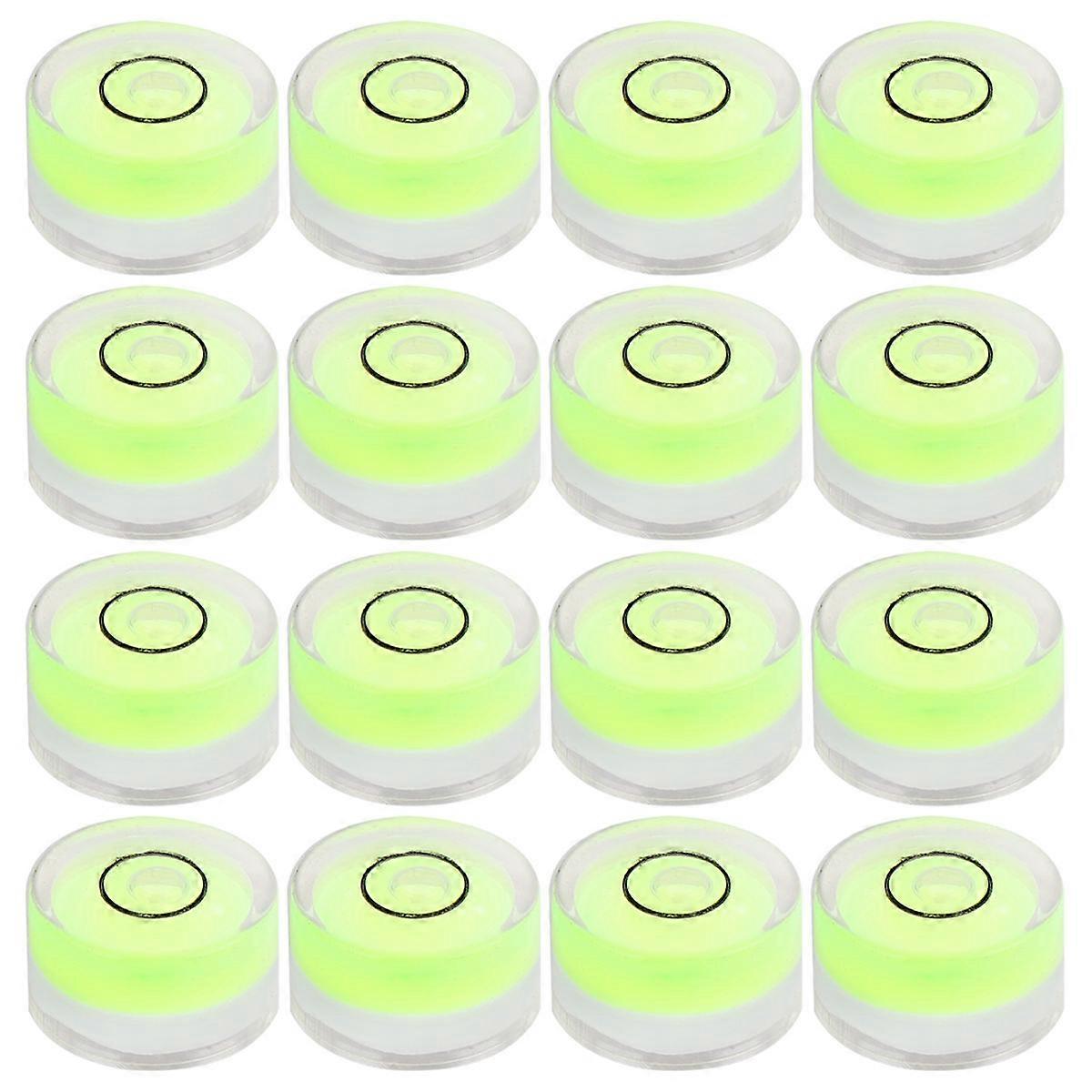 Circular Bubble Level Plastic Spirit Level for Measuring Use 48Pcs
