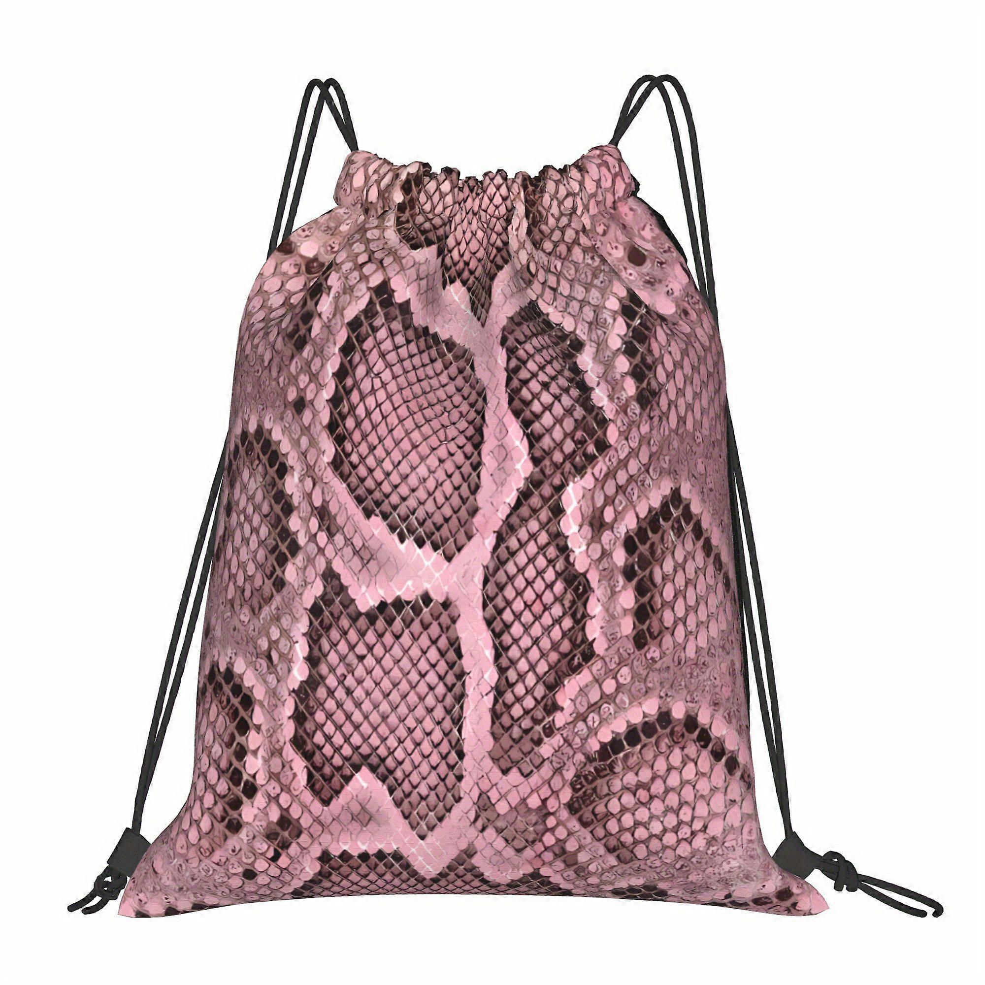 Snakeskin Drawstring Bags-Dwazs