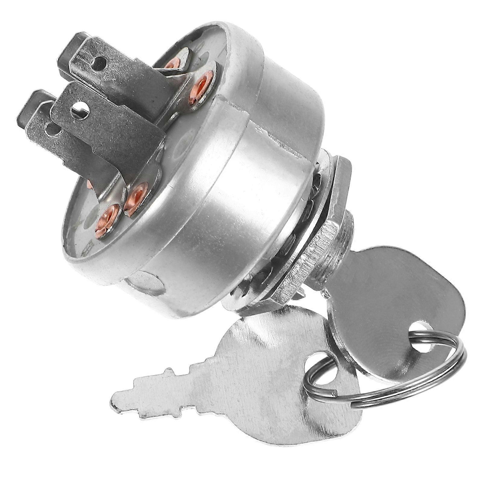 Ignition Switch Tractor Ignition Switch Compatible For 92377MA Mower Starter Switch Switch Starter Tractor Ignition Switch With Key
