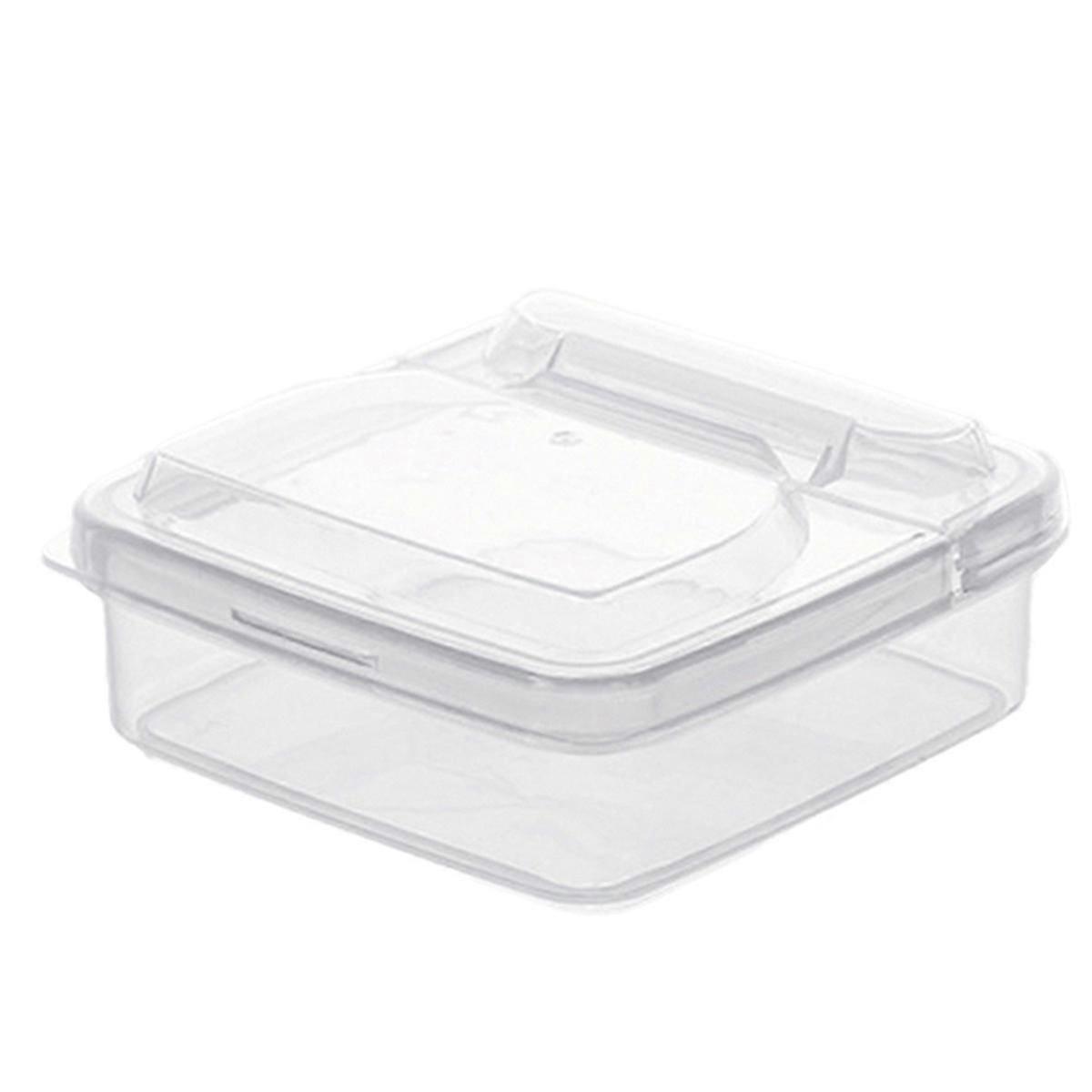 Multipurpose Clear Storage Box - Ideal for Cheese, Butter