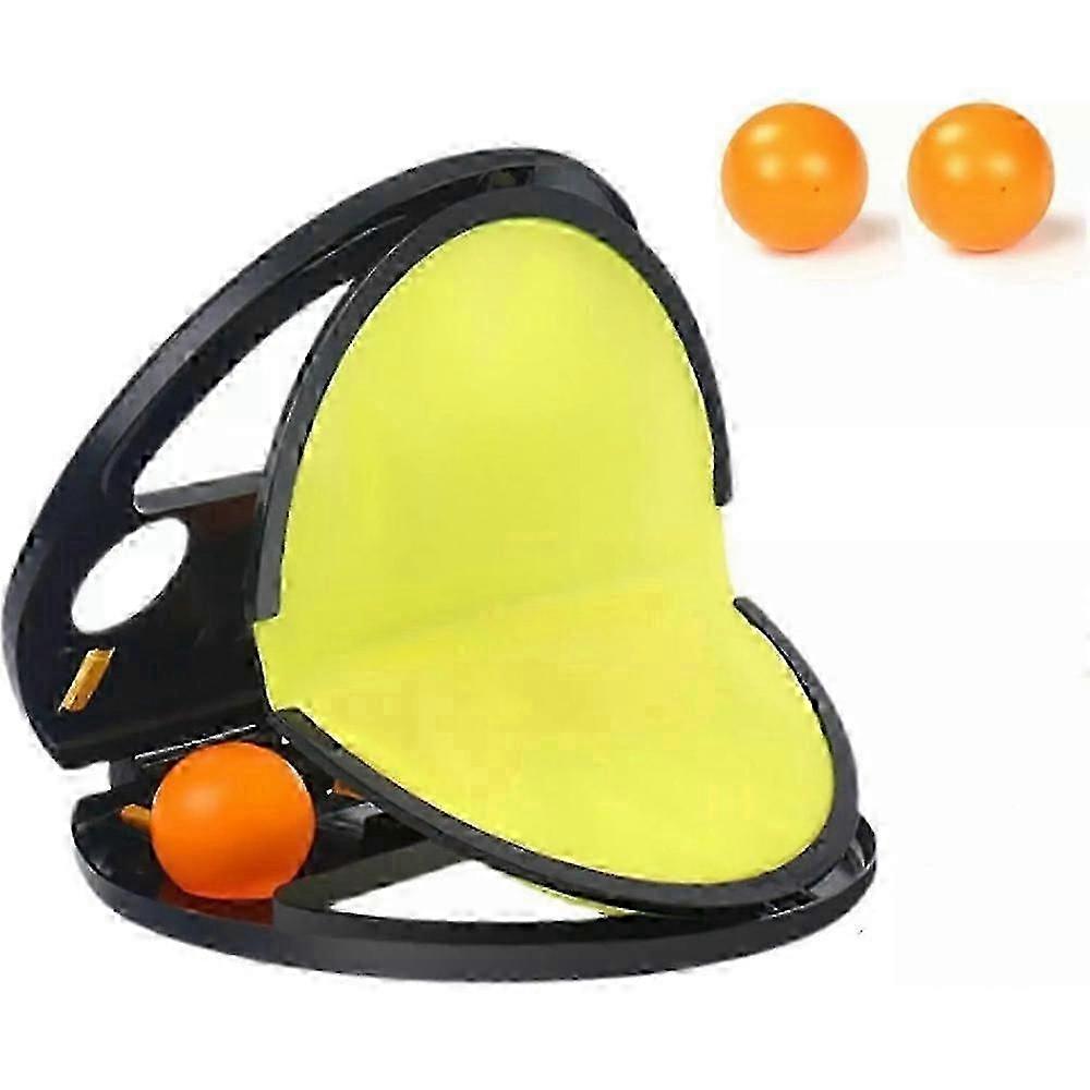 Durable Racket Ball Catch Game | BPA-Free Plastic | Hand-Eye Coordination Toy | for Kids and Adults | Indoor Outdoor Play Set with 2 Rackets 4 Balls