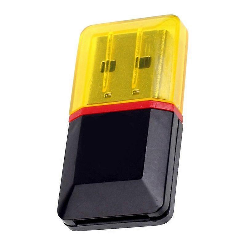 Memory Card Reader Plug and Play High Speed Portable USB 2.0 Multifunctional Micro-SD TF Card Reader Adapter for Office