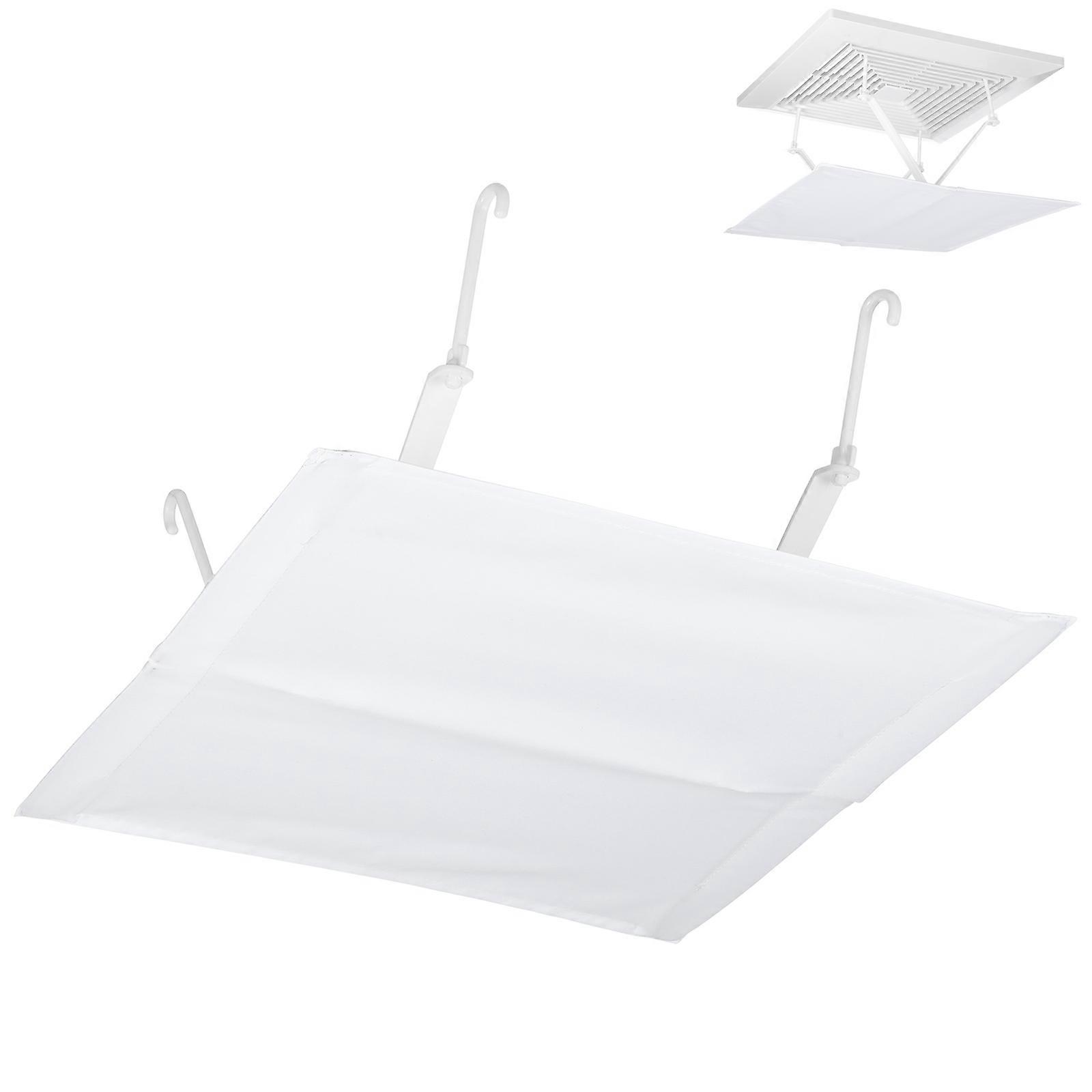 Square Air Conditioner Deflector for Ceiling Vent, Central Air Conditioning Windshield