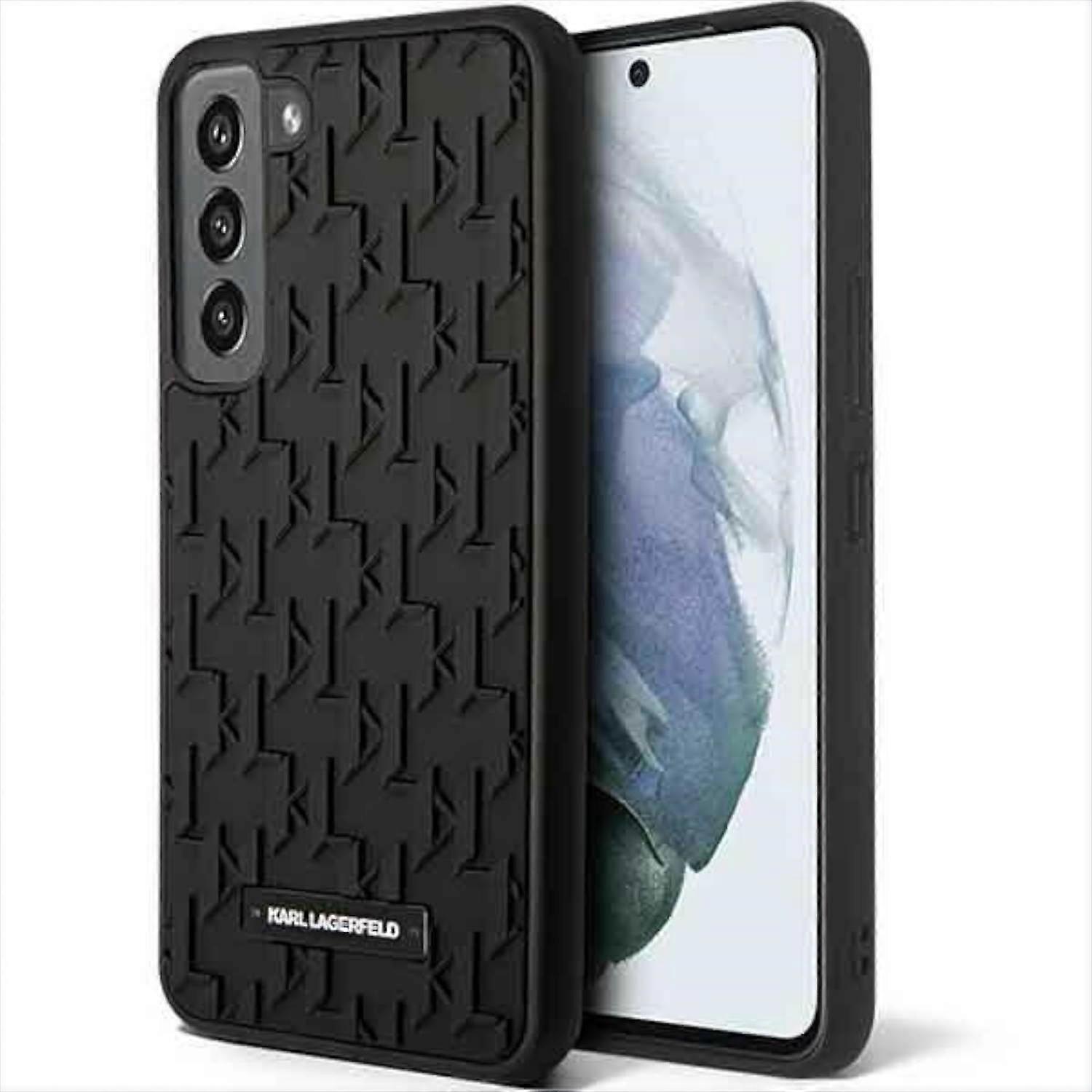 Karl Lagerfeld Hardcase Cover 3D Monogram Samsung Galaxy S23 Plus Black