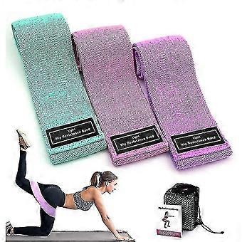 Glute Fabric Resistance Hip Band For Legs And Butt Fabric Booty Bands For Women Men Exercise Heavy Thick Cloth Squat Band Circle