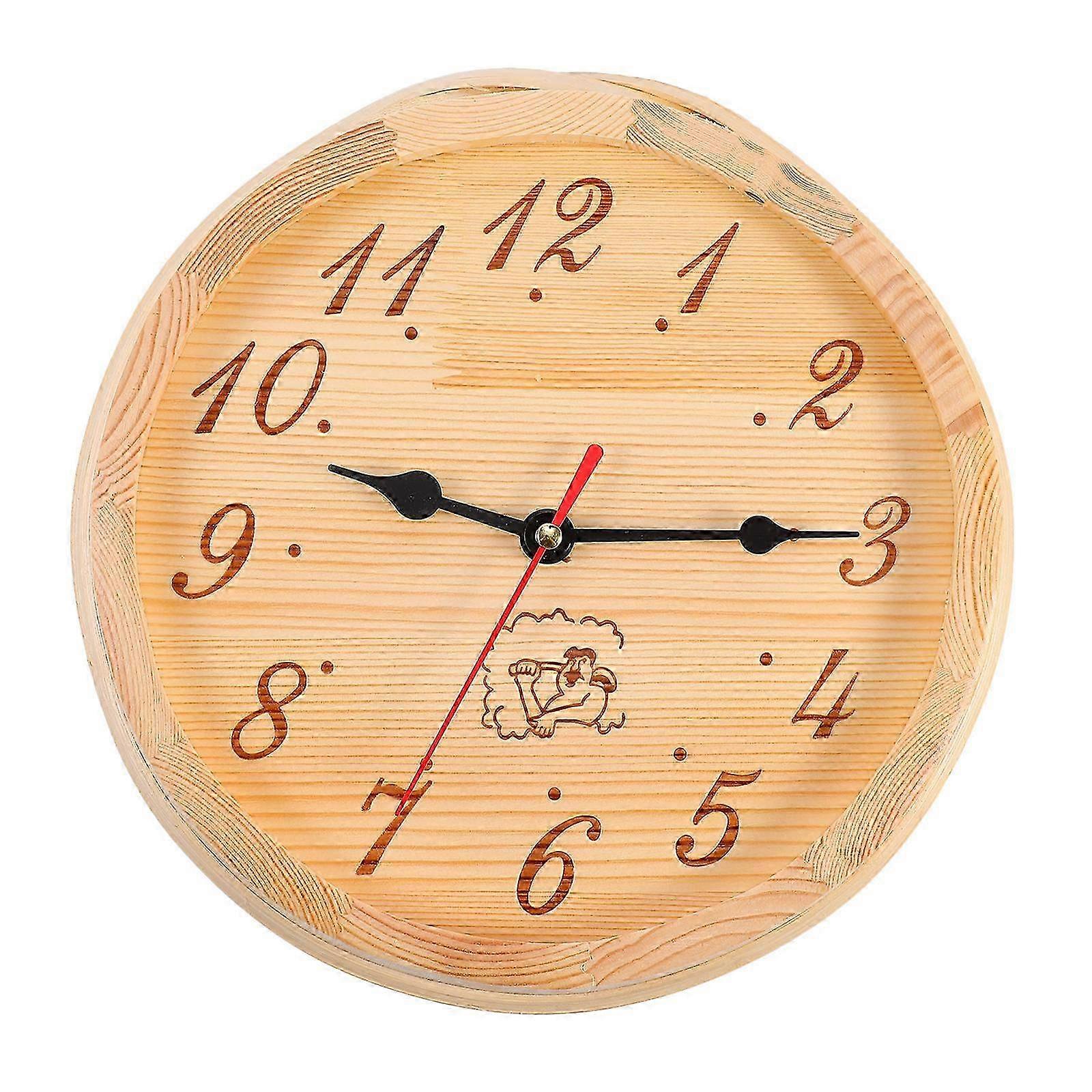 Digital Wall Clock Sauna Non Ticking Wall Clock Sauna Room Timer Clock