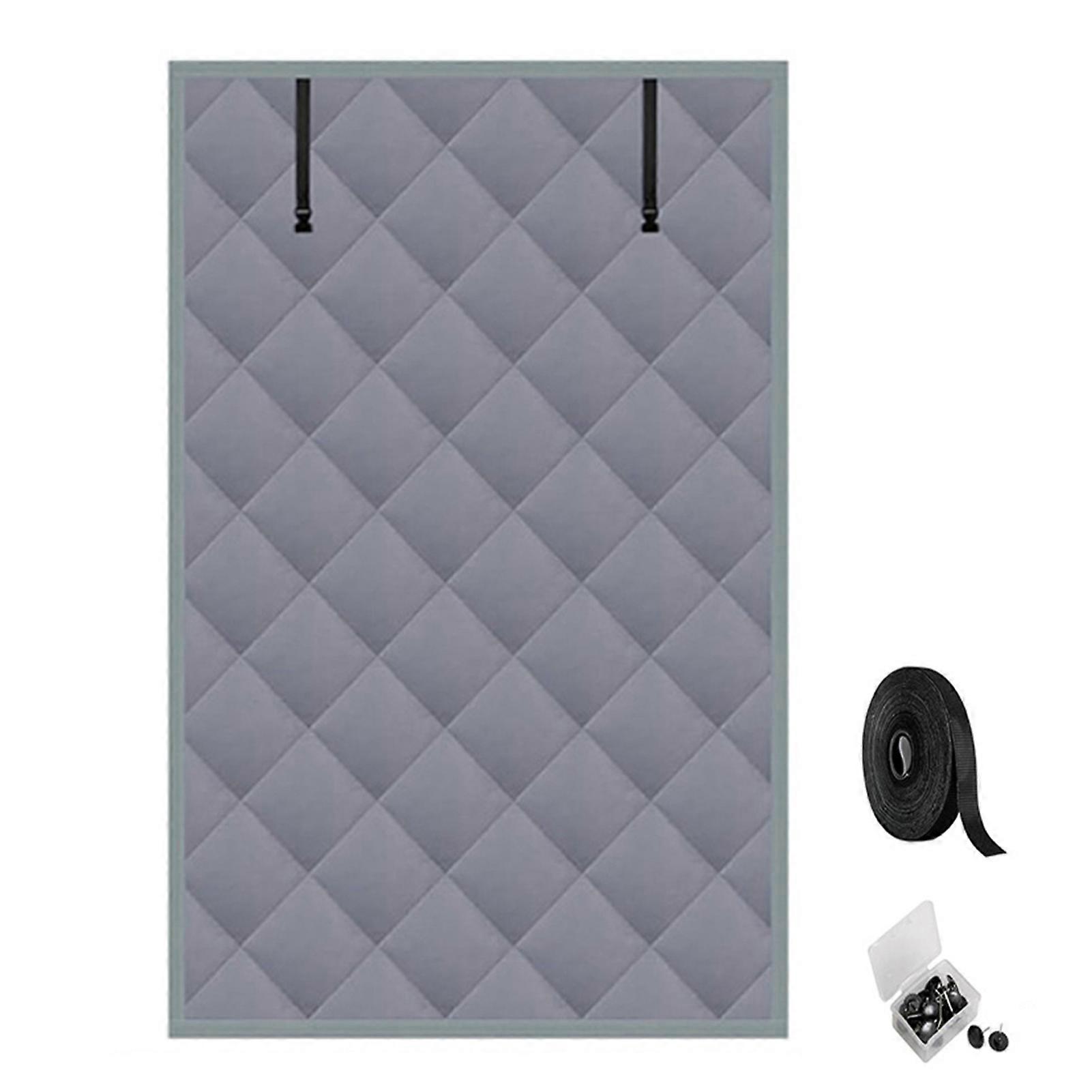 Window Insulation Cover with Hook and Loop for Cold Weather Protection