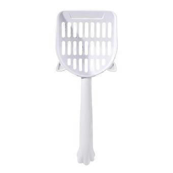 Cat Litter Scoop Nonslip Handle Kitten Pooper Lifter Pet Sift Shovel Practical Litter Clean Tool with Back Hook SO