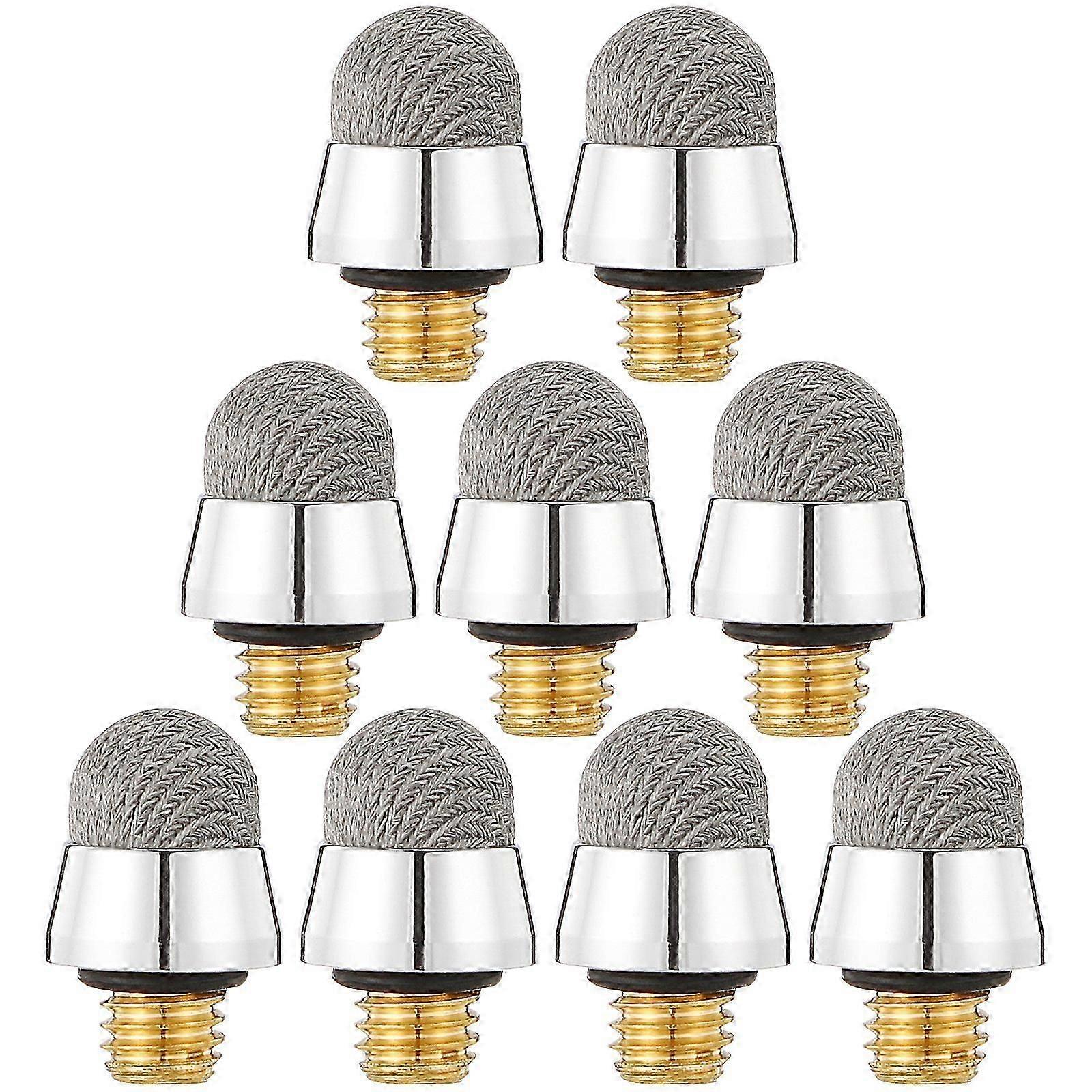 10Pcs M5 External Thread 6.4mm Electroplated Capacitive Pen Replacement Tips