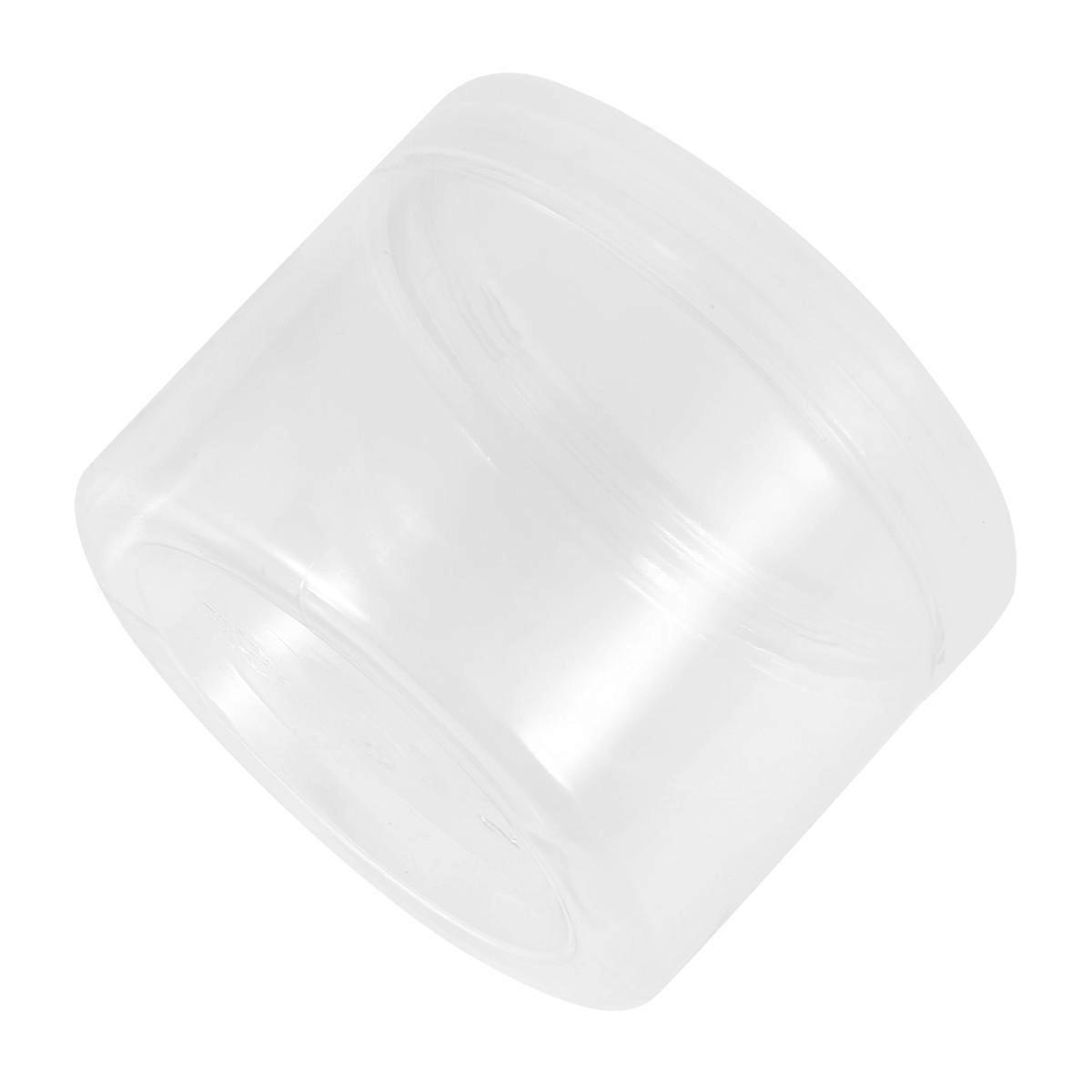 Cosmetic Sample Jars Plastic Containers for Storage Use 8Pcs Transparent Set