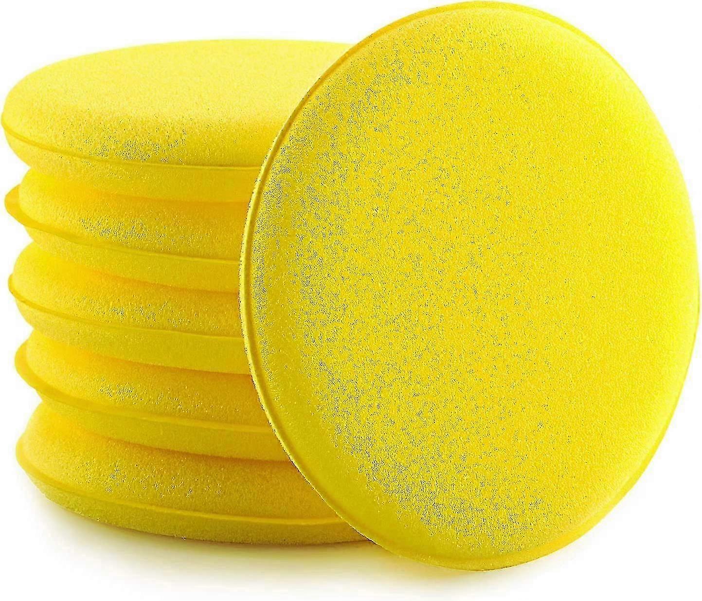 Car Wax Applicator Pads, Iave 6 Pieces Microfiber Applicator