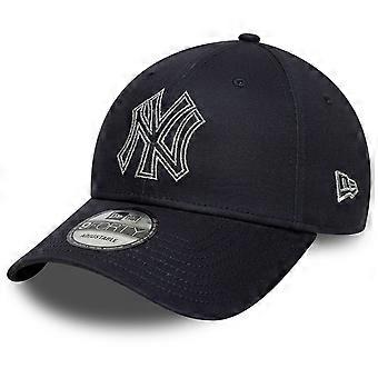 New Era 9Forty Strap Cap - OUTLINE New York Yankees navy