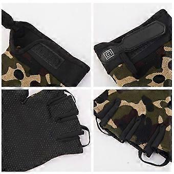 Man Tactical Gloves Lightweight Breathable Summer Fishing Non-slip Women Riding Full Finger Gloves 26-27
