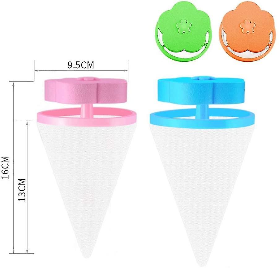 1/5pcs/10pcs/12pcs Pack Reusable Floating Mesh Bags For Washing Machine - Floating Lint Trap