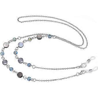 Bril Lenzenvloeistof Ketting Riemhouders rond de nek voor vrouwen, Stijlvolle Bril Zonnebril Masker Ketting Lanyard