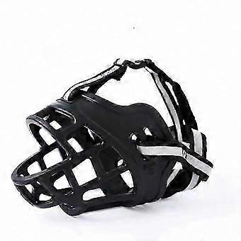 Anti-Biting & Barking Basket Muzzle for Medium & Large Dogs | Breathable & Reflective