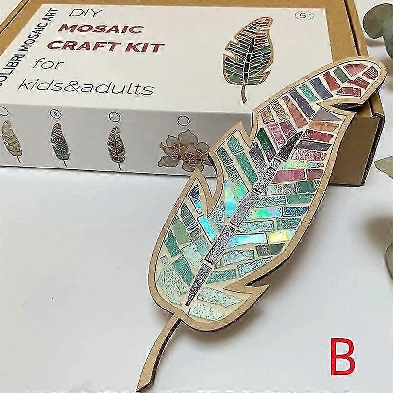 All-Inclusive Mosaic Feather Craft Set