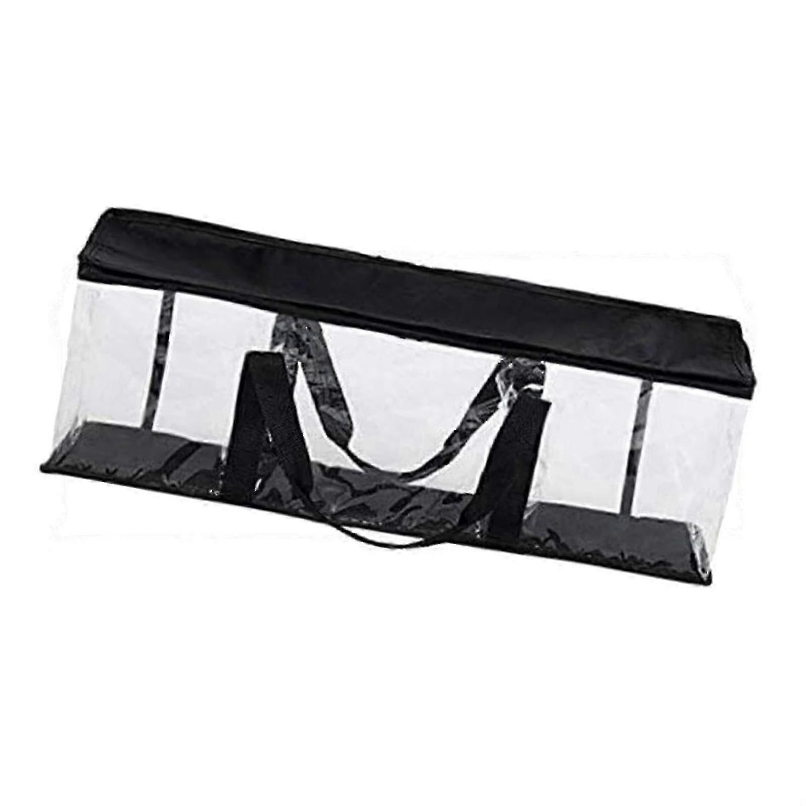 Durable Clear DVD Case with Zipper