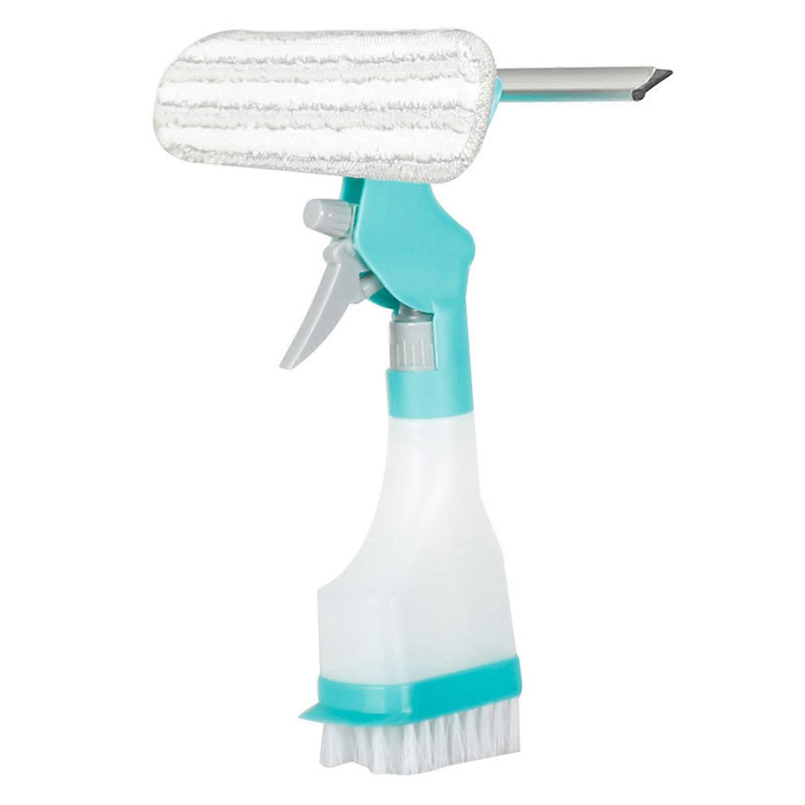 Multifunction Window Cleaner 4-in-1, Spray Squeegee Washer Head Kit