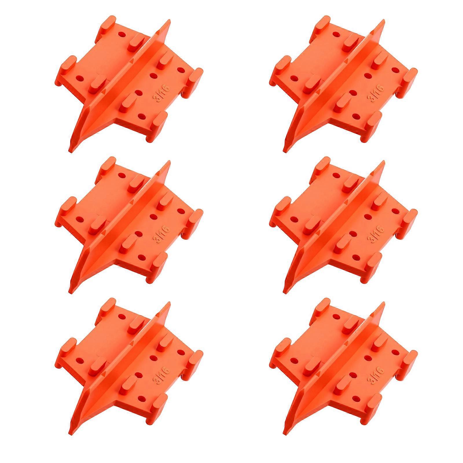 ABS Deck Spacing and Alignment Tool Set for Marine Board Installation, Visible Guide Lines, for Repair Multicolor