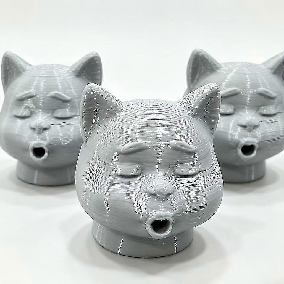 3D Printed Cat Toothpaste Dispenser Silicone Head Squeezer Bathroom