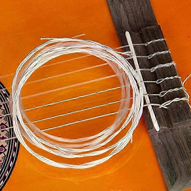 Nylon Core Silver-Wound Guitar Strings