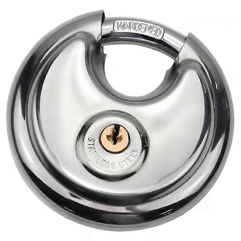 Key Padlock Outdoor for Warehouse(1pc, silver)