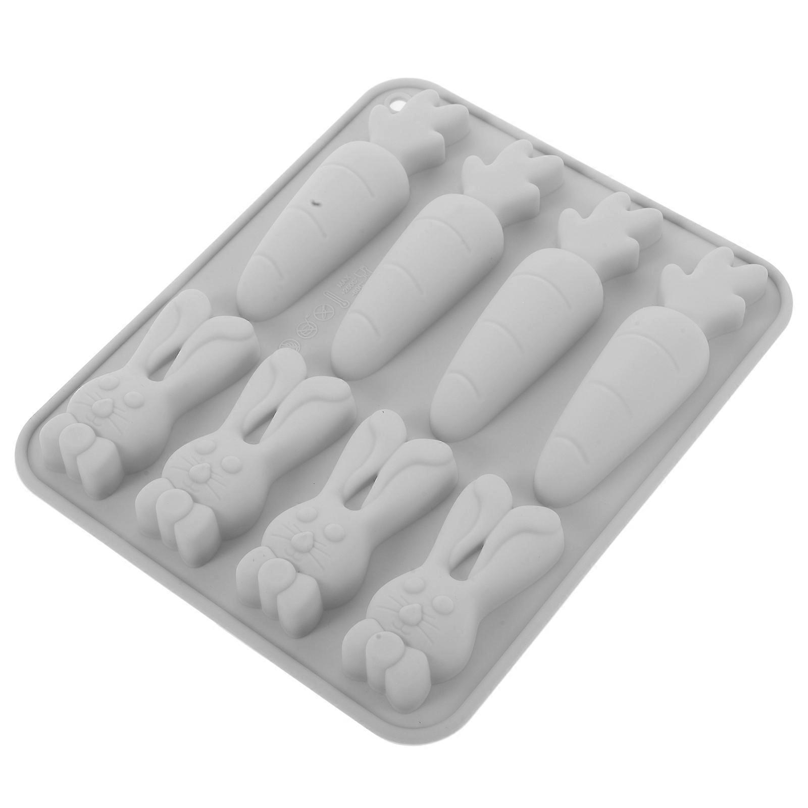 Rabbit Shape Silicone Baking Mold for Cookie Making 1 Flexible Candy Mold