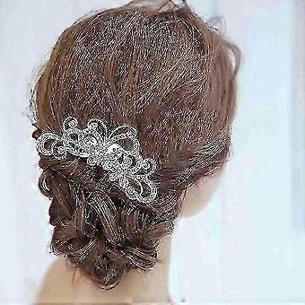 Wedding Hair Comb,hair Slides Rhinestone Hair Piece Bridesmaid Accessories Diamonte Hair Accessory
