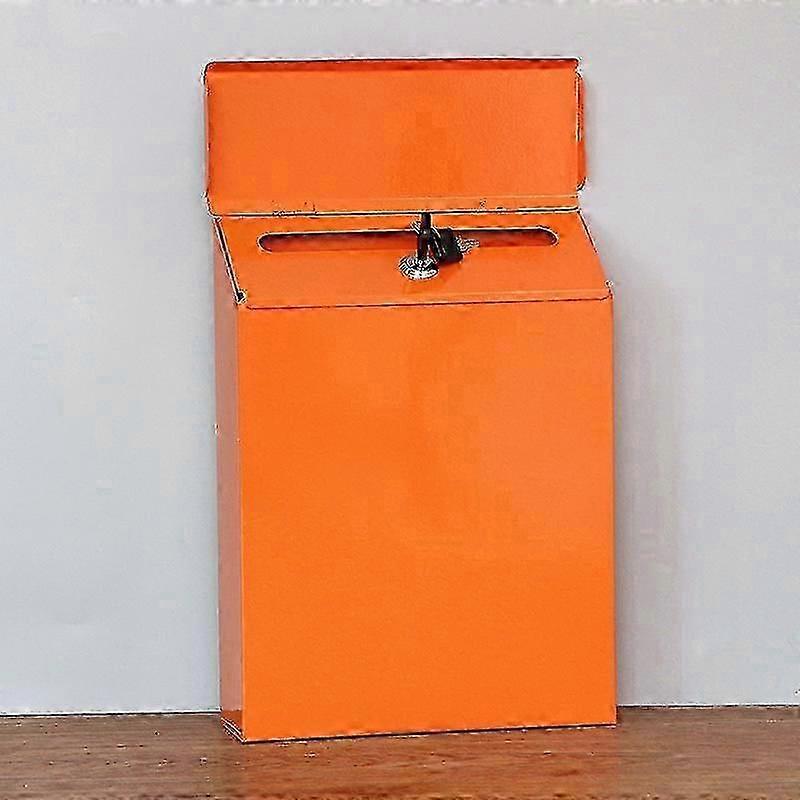 Wall Mount Mailboxes Rust- Proof Letter Box Decorative Post Box Farmhouse Mailbox Wall Locking Mailbox